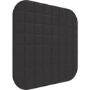 Vicoustic VicOffice Wall Acoustic Panel for Mounting to Glazed Panel in VicBooth Office (Square 8, 23.4 x 23.4", Black)