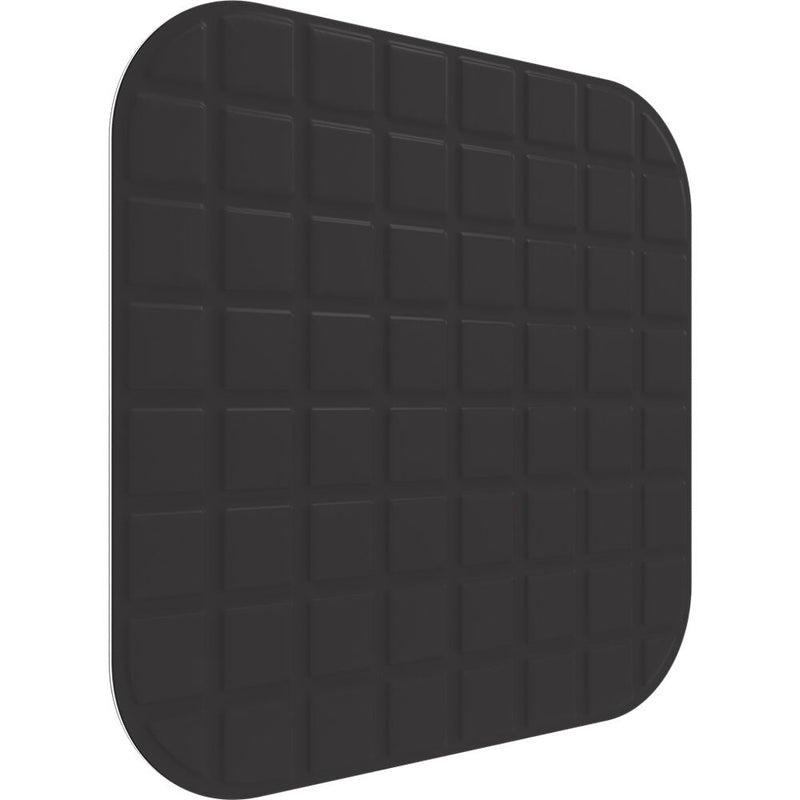 Vicoustic VicOffice Wall Acoustic Panel for Mounting to Glazed Panel in VicBooth Office (Square 8, 23.4 x 23.4", Black)