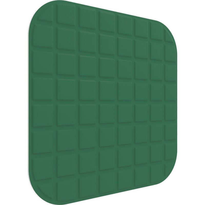 Vicoustic VicOffice Wall Acoustic Panel for Mounting to Glazed Panel in VicBooth Office (Square 8, 23.4 x 23.4", Musk Green)