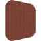 Vicoustic VicOffice Wall Acoustic Panel for Mounting to Glazed Panel in VicBooth Office (Square 8, 23.4 x 23.4", Brown)