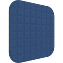 Vicoustic VicOffice Wall Acoustic Panel for Mounting to Glazed Panel in VicBooth Office (Square 8, 23.4 x 23.4", Blue)