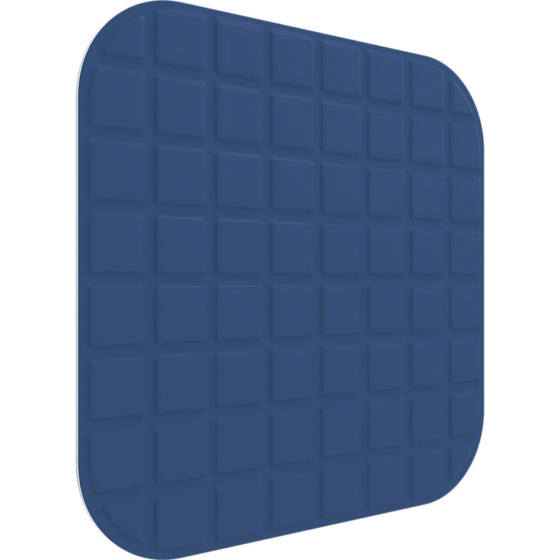 Vicoustic VicOffice Wall Acoustic Panel for Mounting to Glazed Panel in VicBooth Office (Square 8, 23.4 x 23.4", Blue)