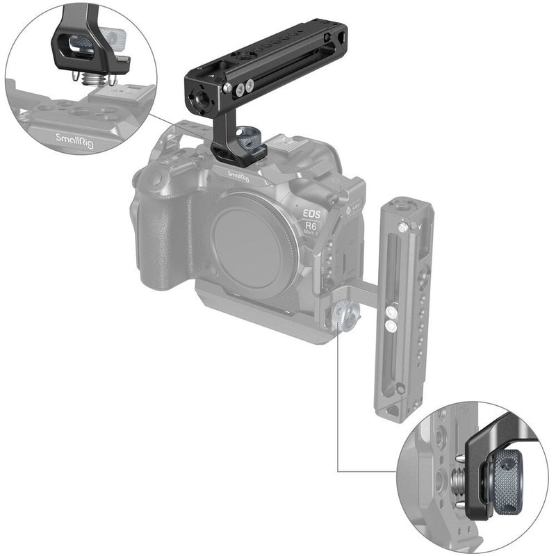 SmallRig Adjustable Top Handle with ARRI-Style Anti-Twist Mount