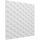 Vicoustic Wall/Ceiling Flat Panel VMT with Pattern 3D4, Off-White (23.43 x 23.43 x 0.787", 8-Pack)