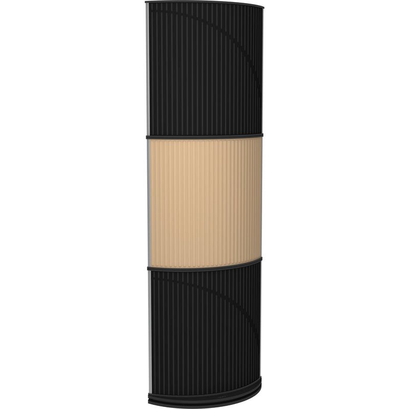 Vicoustic VicTotem Ultra VMT Acoustic Bass Traps (Beige with Black Matte Wood Ends)