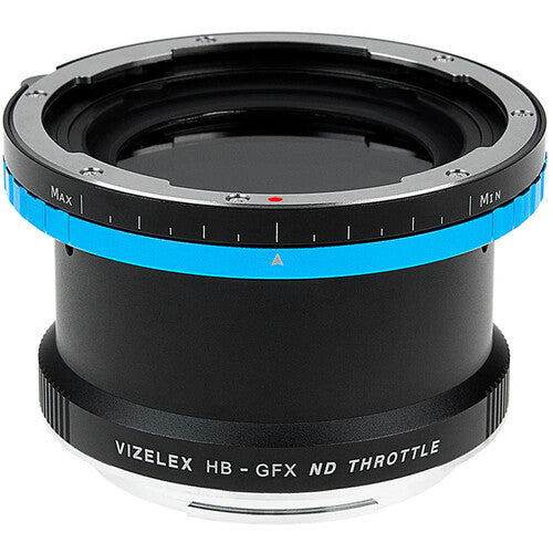 FotodioX Vizelex Cine ND Throttle Lens Mount Adapter (Hasselblad V Lens to FUJIFILM G Camera)