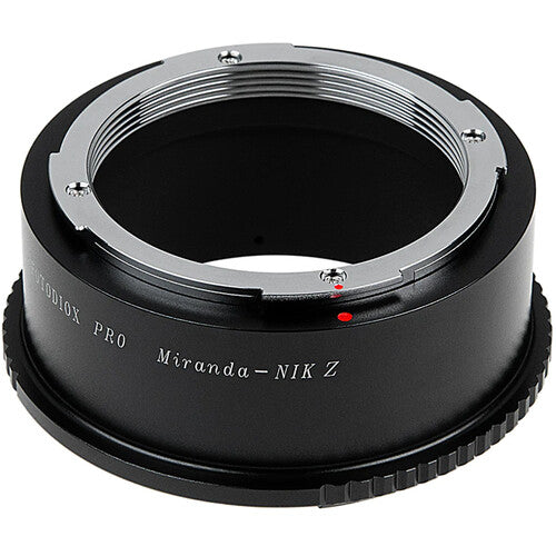 FotodioX Pro Mount Adapter for Miranda Lens to Nikon Z Camera