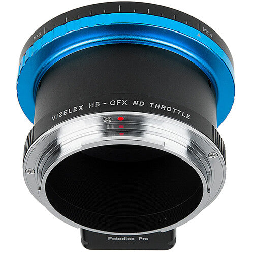 FotodioX Vizelex Cine ND Throttle Lens Mount Adapter (Hasselblad V Lens to FUJIFILM G Camera)