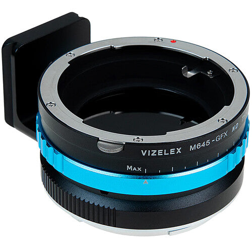 FotodioX Vizelex Cine ND Throttle Lens Mount Adapter (Mamiya 645 Lens to FUJIFILM G Camera)
