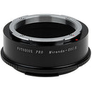 FotodioX Pro Mount Adapter for Miranda Lens to Canon RF Camera