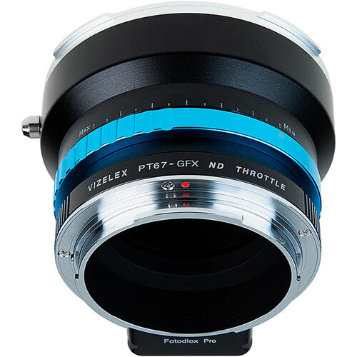 FotodioX Vizelex Cine ND Throttle Lens Mount Adapter (Pentax 6x7 SLR Lens to FUJIFILM G Camera)