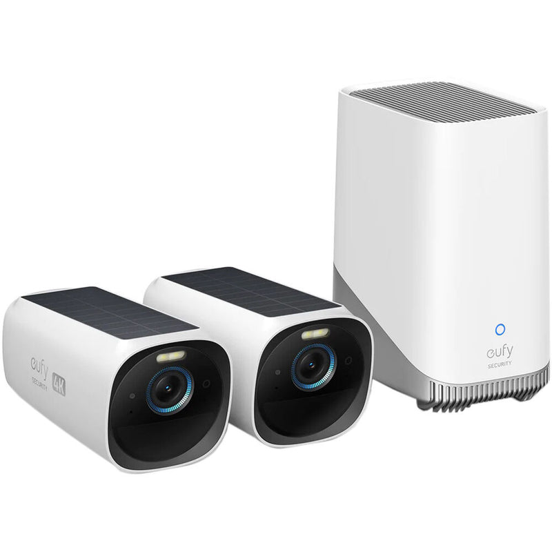 eufy Security eufyCam 3 4K UHD Wireless Security Camera Kit