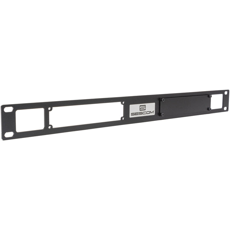 Sescom 1.5 RU Rackmount for Two SES-X-FA4LXT01 or SES-X-FA2LXBT01 Transmitters/Receivers