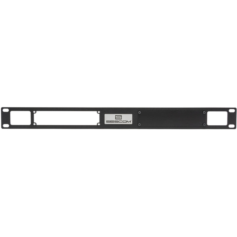 Sescom 1.5 RU Rackmount for Two SES-X-FA4LXT01 or SES-X-FA2LXBT01 Transmitters/Receivers