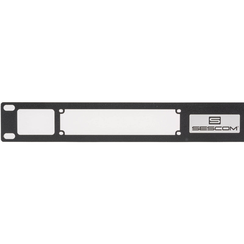 Sescom 1.5 RU Rackmount for Two SES-X-FA4LXT01 or SES-X-FA2LXBT01 Transmitters/Receivers