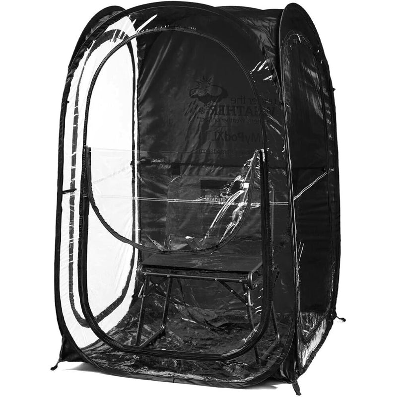 WeatherPod MyPod XL One-Person Pop-Up Tent (Black, 5-Pack)