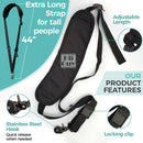 HiiGuy XXL Camera Strap (Black, 44")