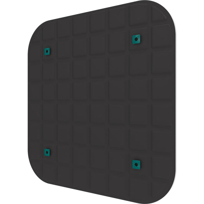 Vicoustic VicOffice Wall Acoustic Panel for Mounting to Glazed Panel in VicBooth Office (Square 8, 23.4 x 23.4", Black)