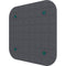 Vicoustic VicOffice Wall Acoustic Panel for Mounting to Glazed Panel in VicBooth Office (Square 8, 23.4 x 23.4", Gray)