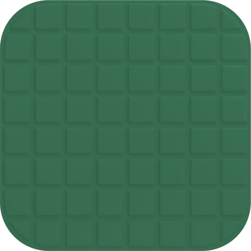 Vicoustic VicOffice Wall Acoustic Panel for Mounting to Glazed Panel in VicBooth Office (Square 8, 23.4 x 23.4", Musk Green)