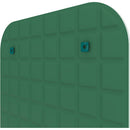 Vicoustic VicOffice Wall Acoustic Panel for Mounting to Glazed Panel in VicBooth Office (Square 8, 23.4 x 23.4", Musk Green)