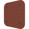 Vicoustic VicOffice Wall Acoustic Panel for Mounting to Glazed Panel in VicBooth Office (Square 8, 23.4 x 23.4", Brown)