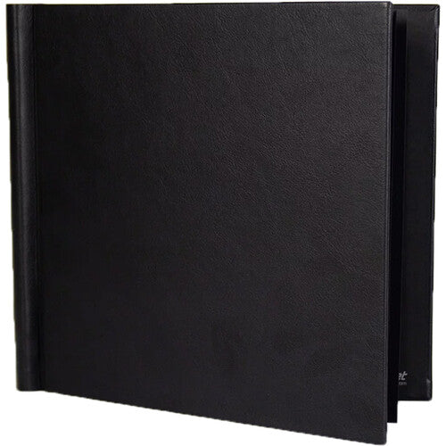 PermaJetUSA SnapShut Folio Photo Book for 12 x 12" Square Prints (Black, 0.6" Spine)