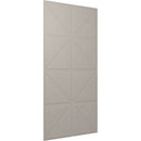 Vicoustic VicWallpaper VMT Triangles (Light Gray, 46.85 x 23.43 x 0.39", 8-Pack)