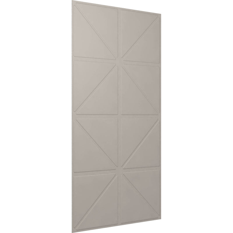 Vicoustic VicWallpaper VMT Triangles (Light Gray, 46.85 x 23.43 x 0.39", 8-Pack)