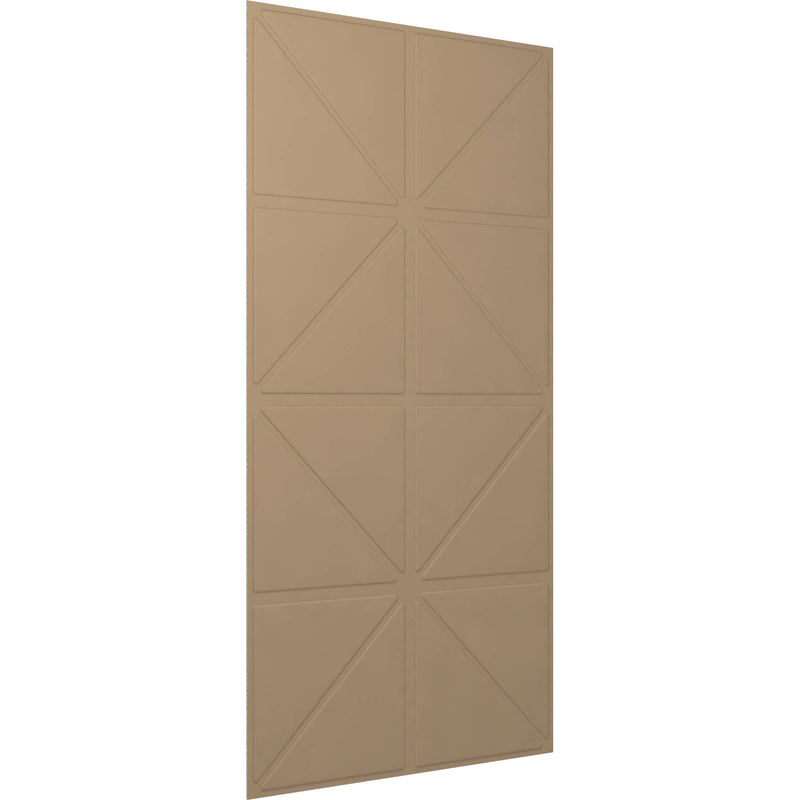 Vicoustic VicWallpaper VMT Acoustic Wallpaper Triangles (Beige, 46.85 x 23.43 x 0.39", 8-Pack)