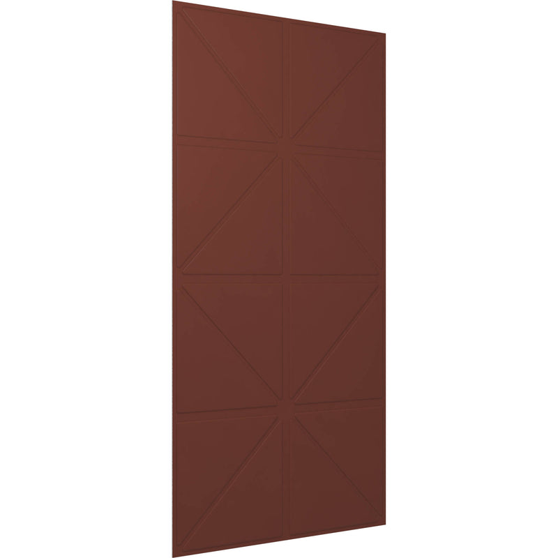 Vicoustic VicWallpaper VMT Triangles (Brown, 46.85 x 23.43 x 0.39", 8-Pack)