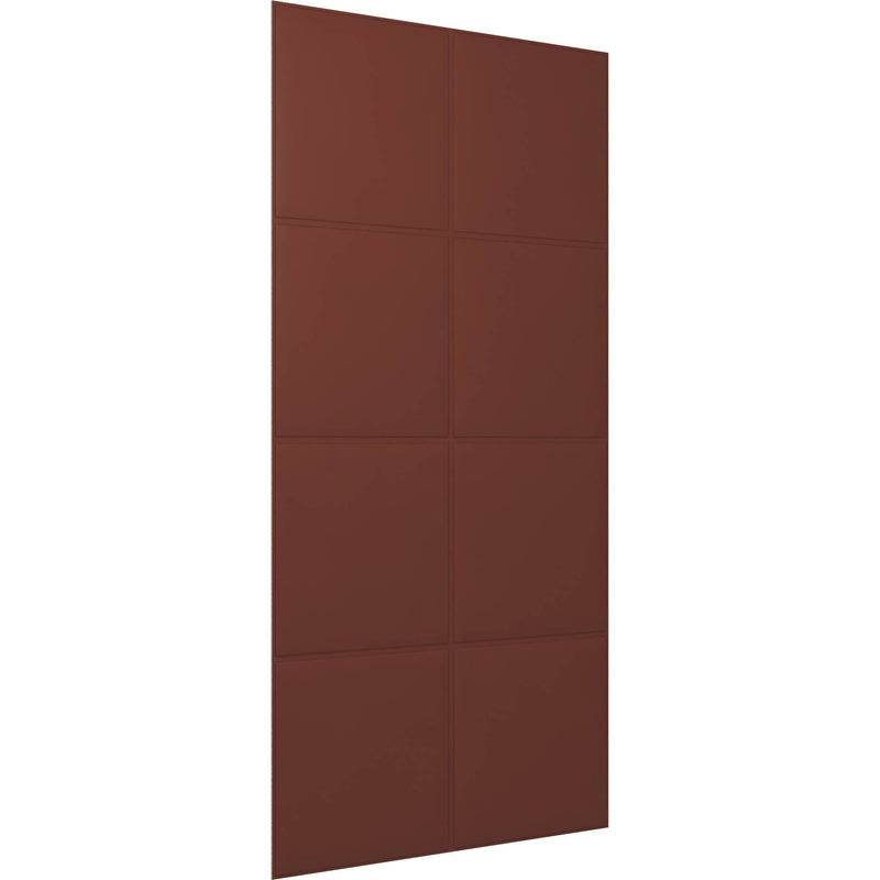 Vicoustic VicWallpaper VMT Square 30 (Brown, 46.85 x 23.43 x 0.39", 8-Pack)