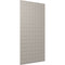 Vicoustic VicWallpaper VMT Square 8 (Light Gray, 46.85 x 23.43 x 0.39", 8-Pack)