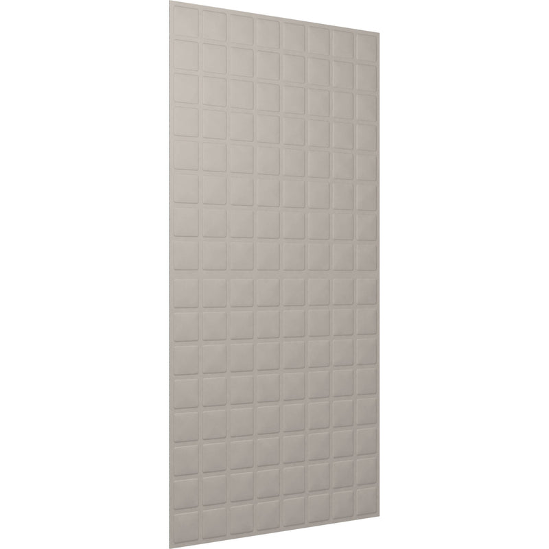 Vicoustic VicWallpaper VMT Square 8 (Light Gray, 46.85 x 23.43 x 0.39", 8-Pack)