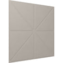 Vicoustic VicWallpaper VMT Triangles (Light Gray, 23.43 x 23.43 x 0.39", 8-Pack)