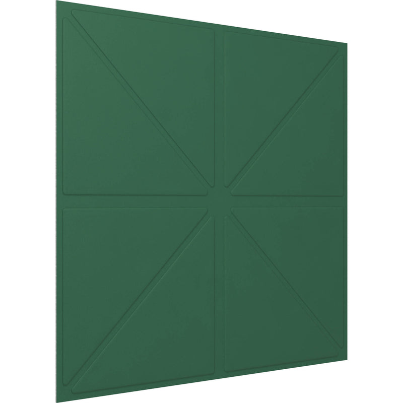 Vicoustic VicWallpaper VMT Triangles (Musk Green, 23.43 x 23.43 x 0.39", 8-Pack)