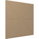 Vicoustic VicWallpaper VMT Triangles (Beige, 23.43 x 23.43 x 0.39", 8-Pack)