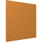 Vicoustic VicWallpaper VMT Traingles (Pumpkin Orange, 23.43 x 23.43 x 0.39", 8-Pack)