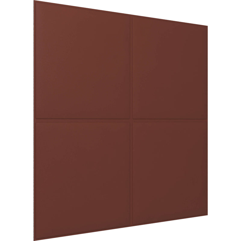 Vicoustic VicWallpaper VMT Square 30 (Brown, 23.43 x 23.43 x 0.39", 8-Pack)