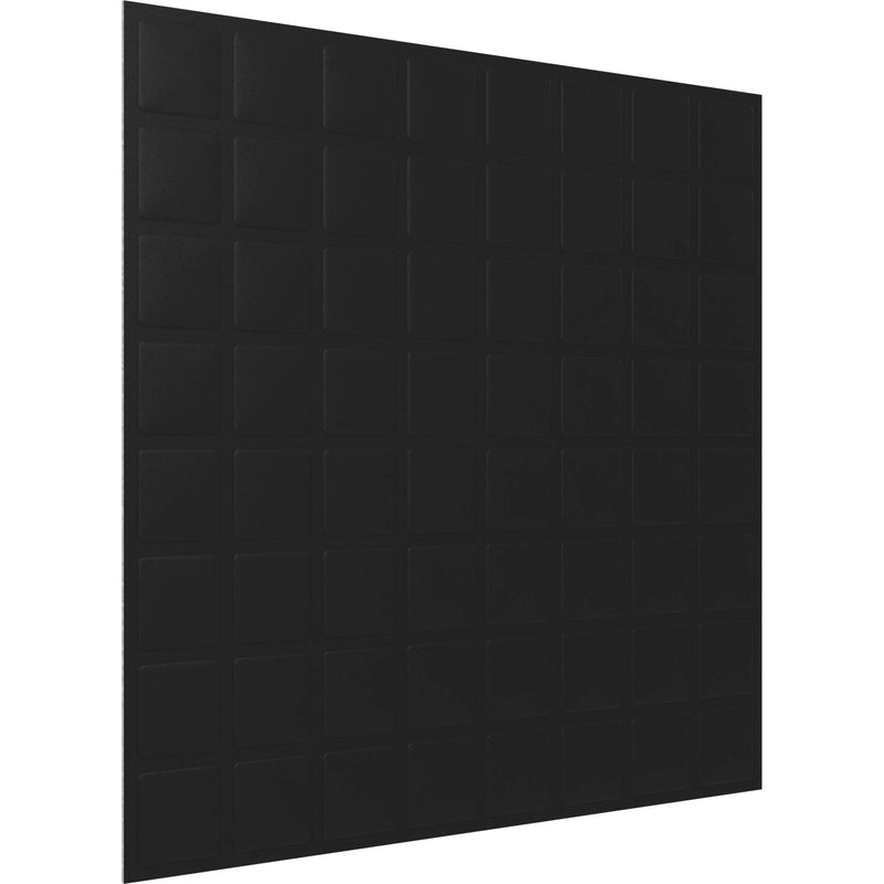 Vicoustic VicWallpaper VMT Square 8 (Blaqck, 23.43 x 23.43 x 0.39", 8-Pack)