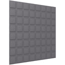 Vicoustic VicWallpaper VMT Square 8 (Gray, 23.43 x 23.43 x 0.39", 8-Pack)