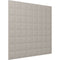 Vicoustic VicWallpaper VMT Square 8 (Light Gray, 23.43 x 23.43 x 0.39", 8-Pack)