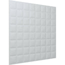 Vicoustic VicWallpaper VMT Acoustic Wallpaper Square 8 (Natural White, 23.43 x 23.43 x 0.39", 8-Pack)