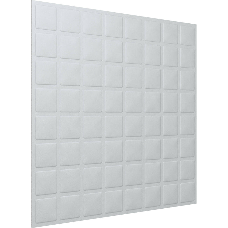 Vicoustic VicWallpaper VMT Acoustic Wallpaper Square 8 (Natural White, 23.43 x 23.43 x 0.39", 8-Pack)