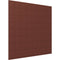 Vicoustic VicWallpaper VMT Square 8 (Brown, 23.43 x 23.43 x 0.39", 8-Pack)