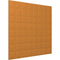 Vicoustic VicWallpaper VMT Square 8 (Pumpkin Orange, 23.43 x 23.43 x 0.39", 8-Pack)