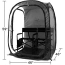 WeatherPod MyPod XXL Two-Person Pop-Up Tent (Black)