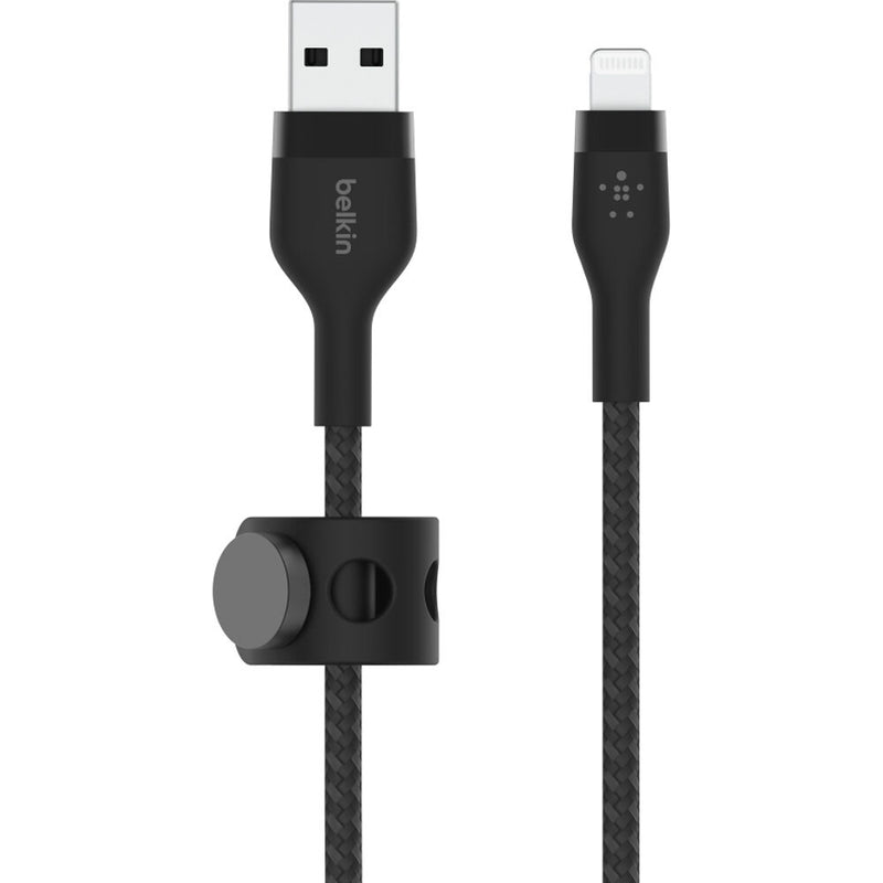 Belkin BoostCharge Pro Flex Lightning to USB-A Cable (3.3', Black)