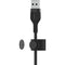 Belkin BoostCharge Pro Flex Lightning to USB-A Cable (3.3', Black)