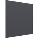 Vicoustic Flat Panel VMT Wall and Ceiling Acoustic Tile (Gray, 23.42 x 23.42 x 0.78", 8-Pack)